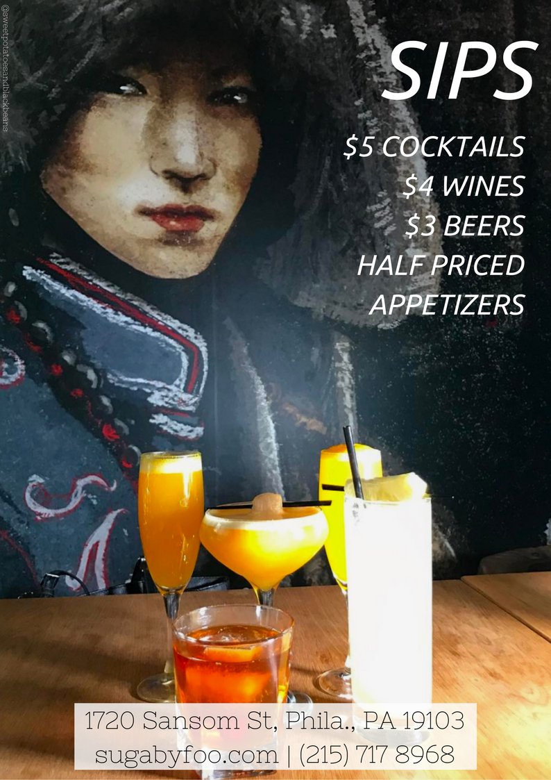 sugabyfoo's tweet image. Excited for #CCDSips? See you at SuGa! ✨🥂🍹