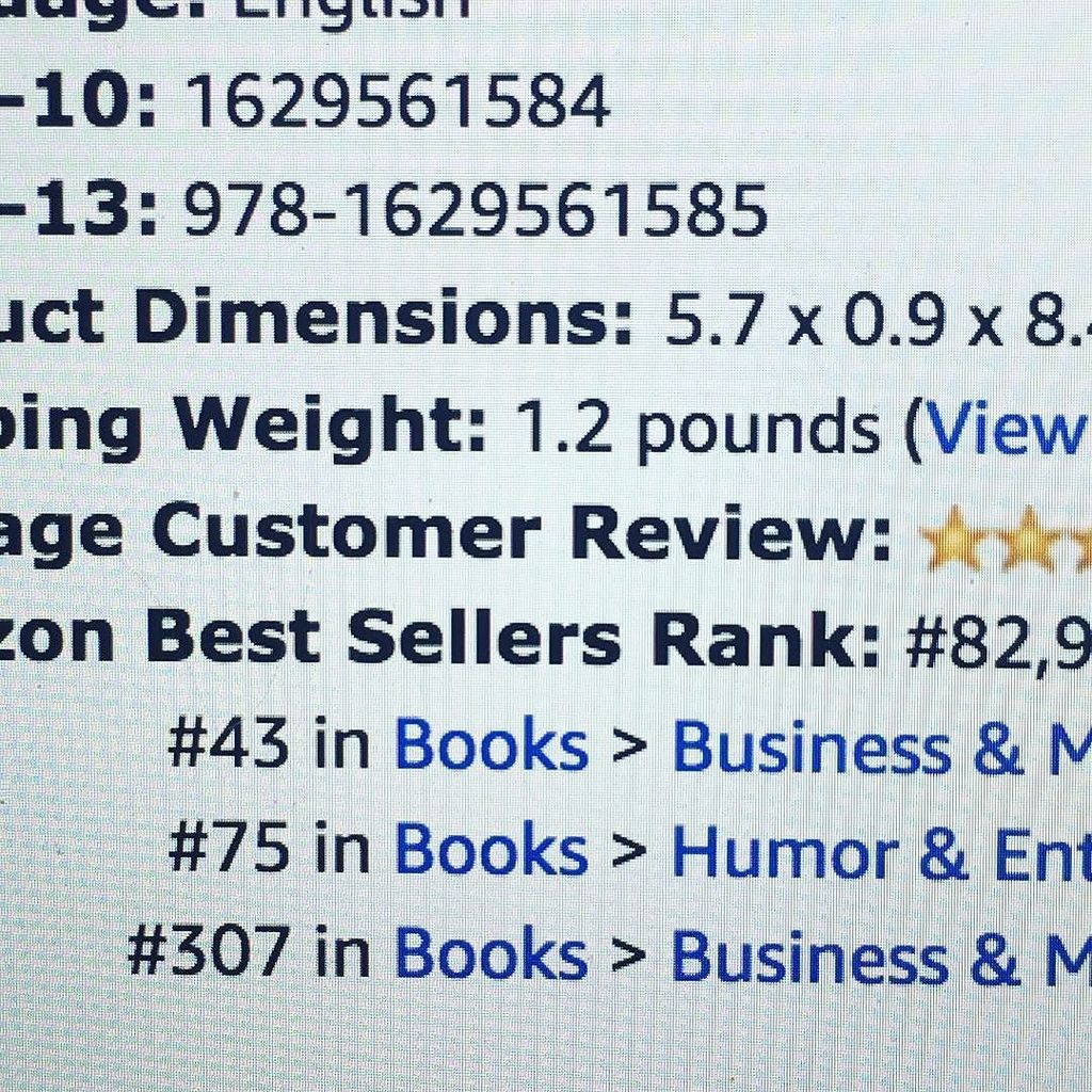 richmoran's tweet photo. New book is #43 on business books on Amazon. #thethingaboutwork #bestseller #routledge #businessbooks #keplersbo… https://t.co/yrQZ47nMfr https://t.co/2TFAUoxyEz