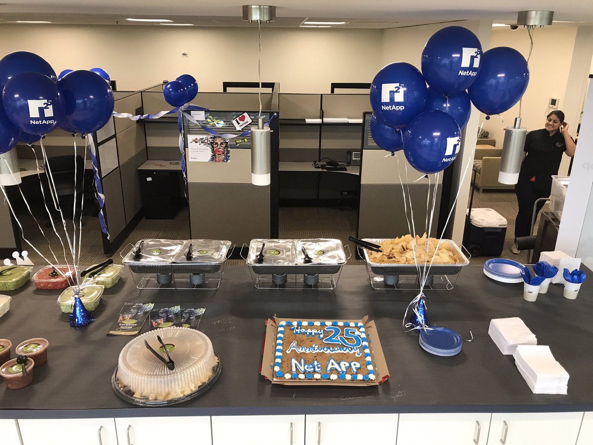 RunnerRyan11's tweet photo. Celebrating #25Together @NetApp #DataDriven #NetAppEast #NetAppAtlanta #fieldmarketing #silveranniversary #teamwork #collaboration #data https://t.co/2j7XIXoNZi