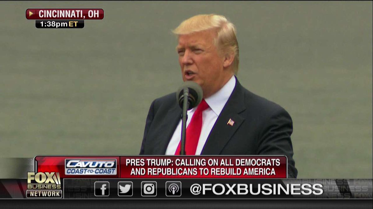 .<a href="/POTUS/">President Donald J. Trump</a>: "America must have the best, fastest and most reliable infrastructure anywhere in the world."
🤔Where'd Obama spend 2009 stimulus💰‼️