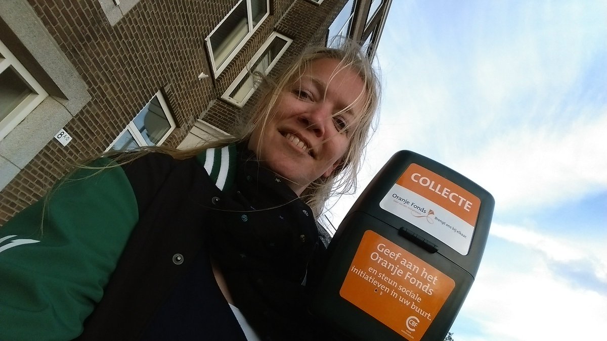 Wegwaaien voor het goede doel! #collecte @OranjeFonds