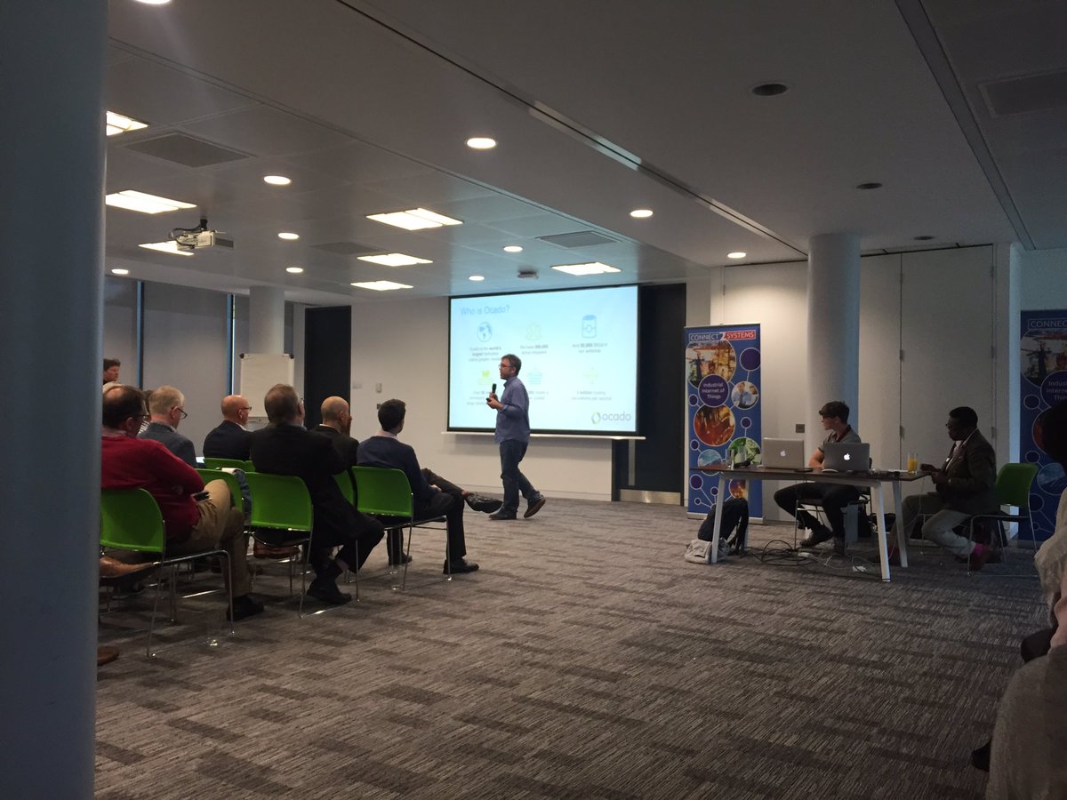 SixisTech's tweet image. Ocado Technology who thought it was just about delivery vans ... 50k grocery SKUs under management #iot