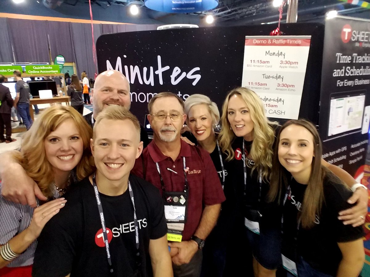 LesTaxPC's tweet photo. You know Awesome people. 
Ask me about their Incredibly Global Time Tracking GPS Tracking Solution #MinutesToMoments #SNH17 #tsheets https://t.co/iu5RVvQODW