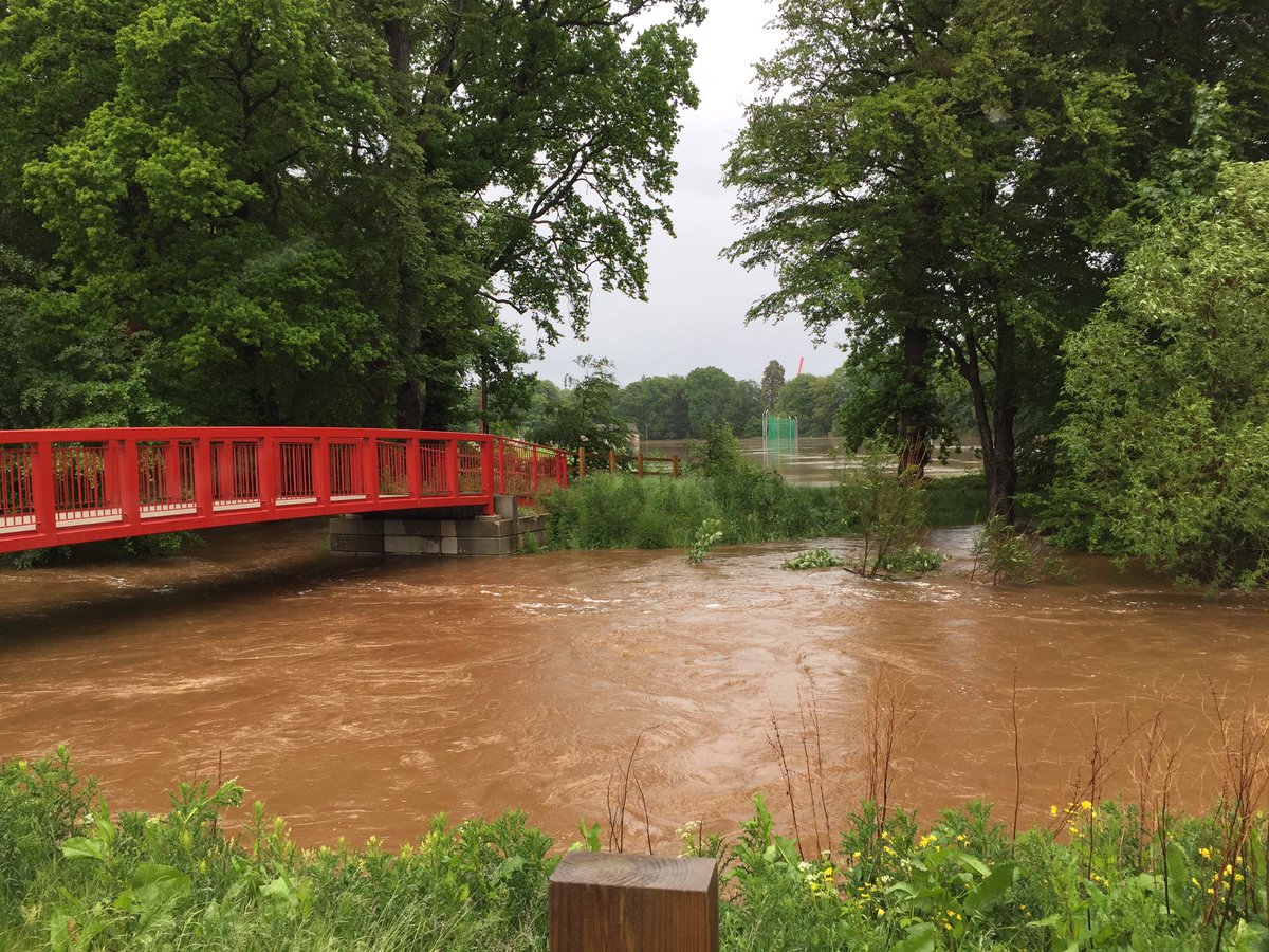 lindseyBSTM's tweet photo. Why the route to @ElginAcademyHT was impassable this morning @cornall_janet #bridgesovertheriverlossie #Morriston #Elgin #Junefloods https://t.co/0E7Cozp7Zn