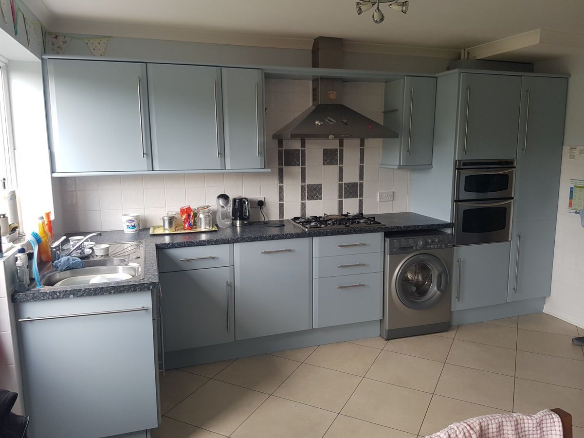 Colourfull Kitchens On Twitter This Week S Kitchen Spray Painted