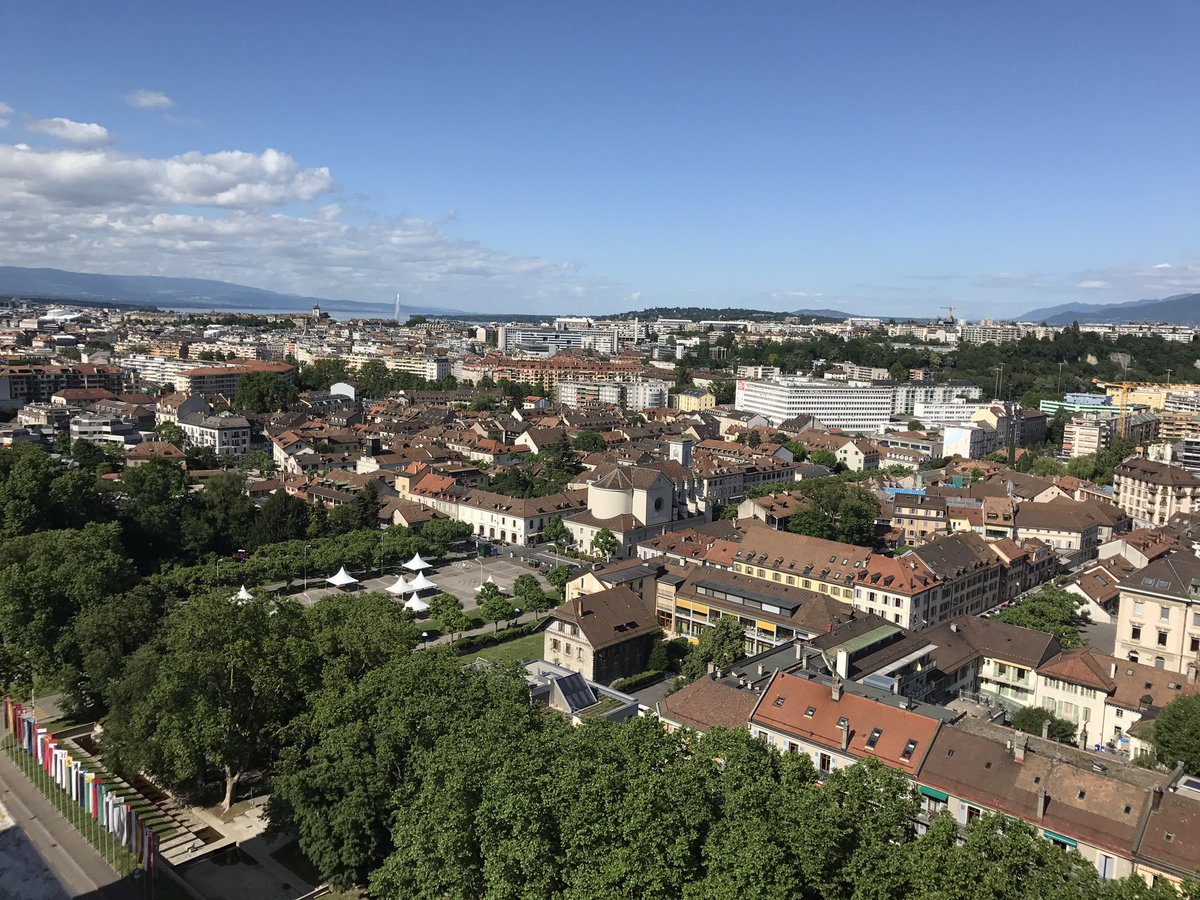 kthyrrestrup's tweet photo. 'Tower' view of the City of Carouge together with the @SyncCityIoT Consortium - a short break from #IoTWeek2017 Thank You @2000Watts_Org! https://t.co/nuBDSGXdFV