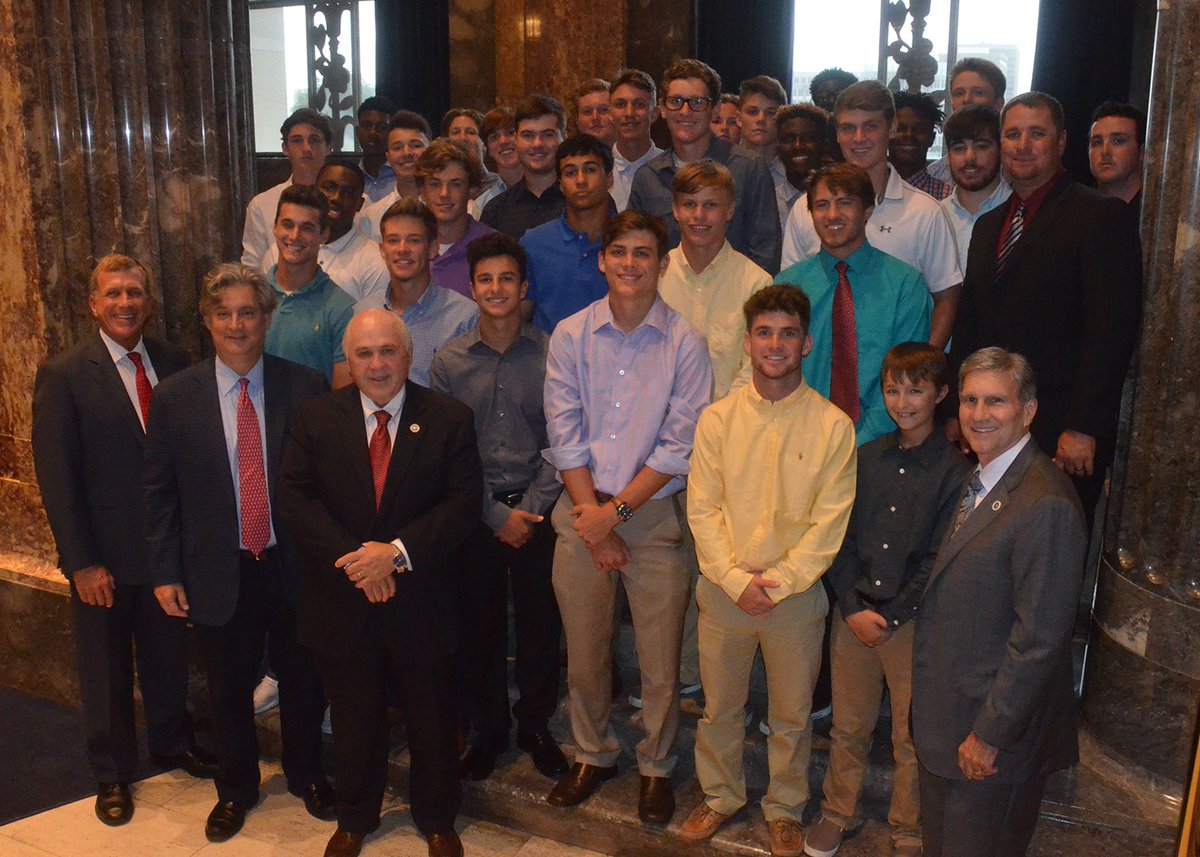 The <a href="/centralBB1/">Central Baseball</a> team defeated the number one ranked team to claim the Class 5A title with a score of 4-2. Well done. Geaux Wildcats.