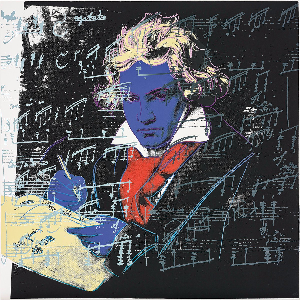 phillipsauction's tweet photo. #AndyWarhol's 'Beethoven' makes sweet music selling for £245,000. Our #Editions sale continues: https://t.co/MooeRBSr0X https://t.co/4LDOy4oerz