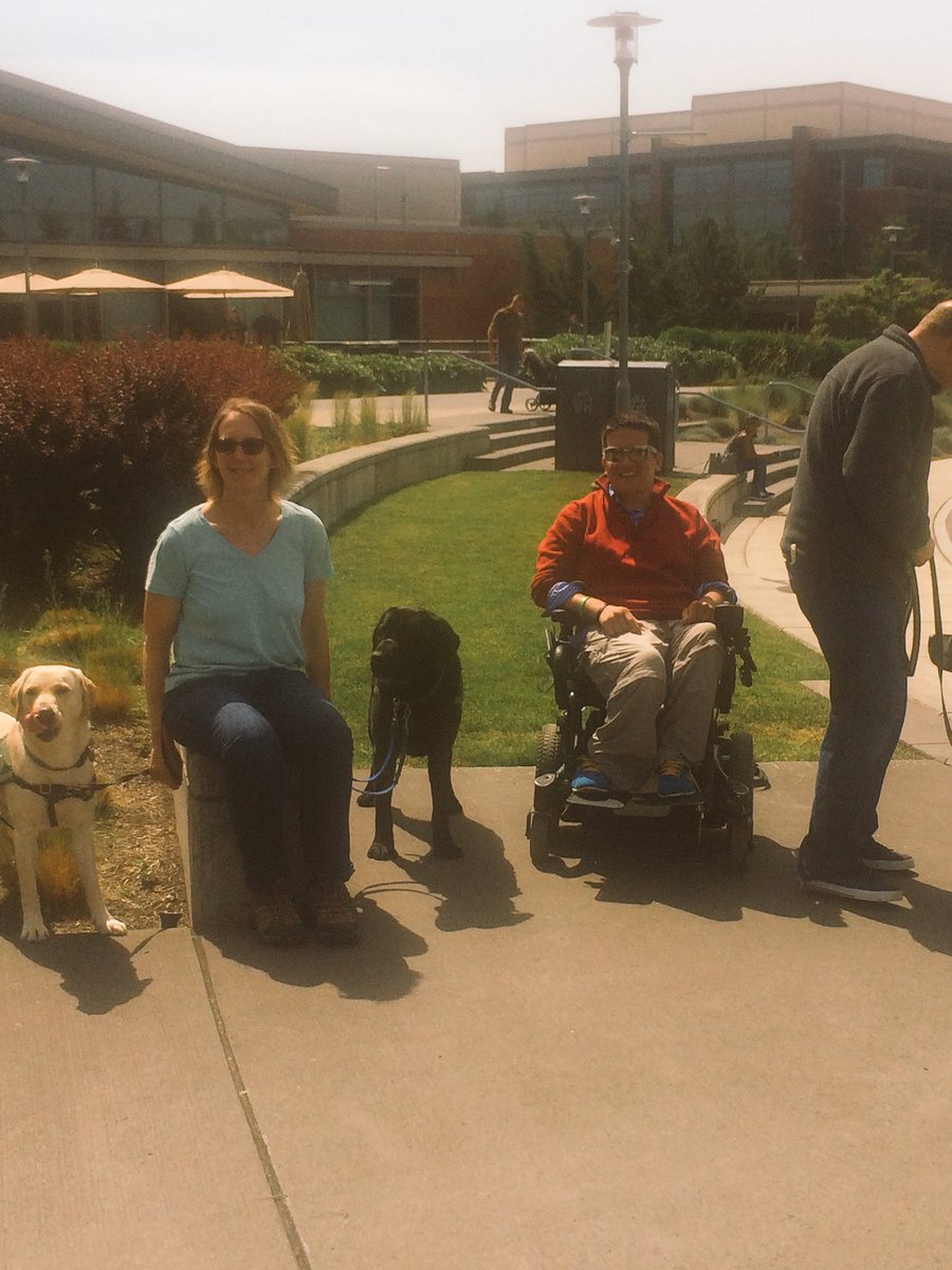 WAstateCFD's tweet photo. We joined #summitassistancedogs today to take photos of these service dogs and the people that need and support them through their trainings https://t.co/EeYhfJe028
