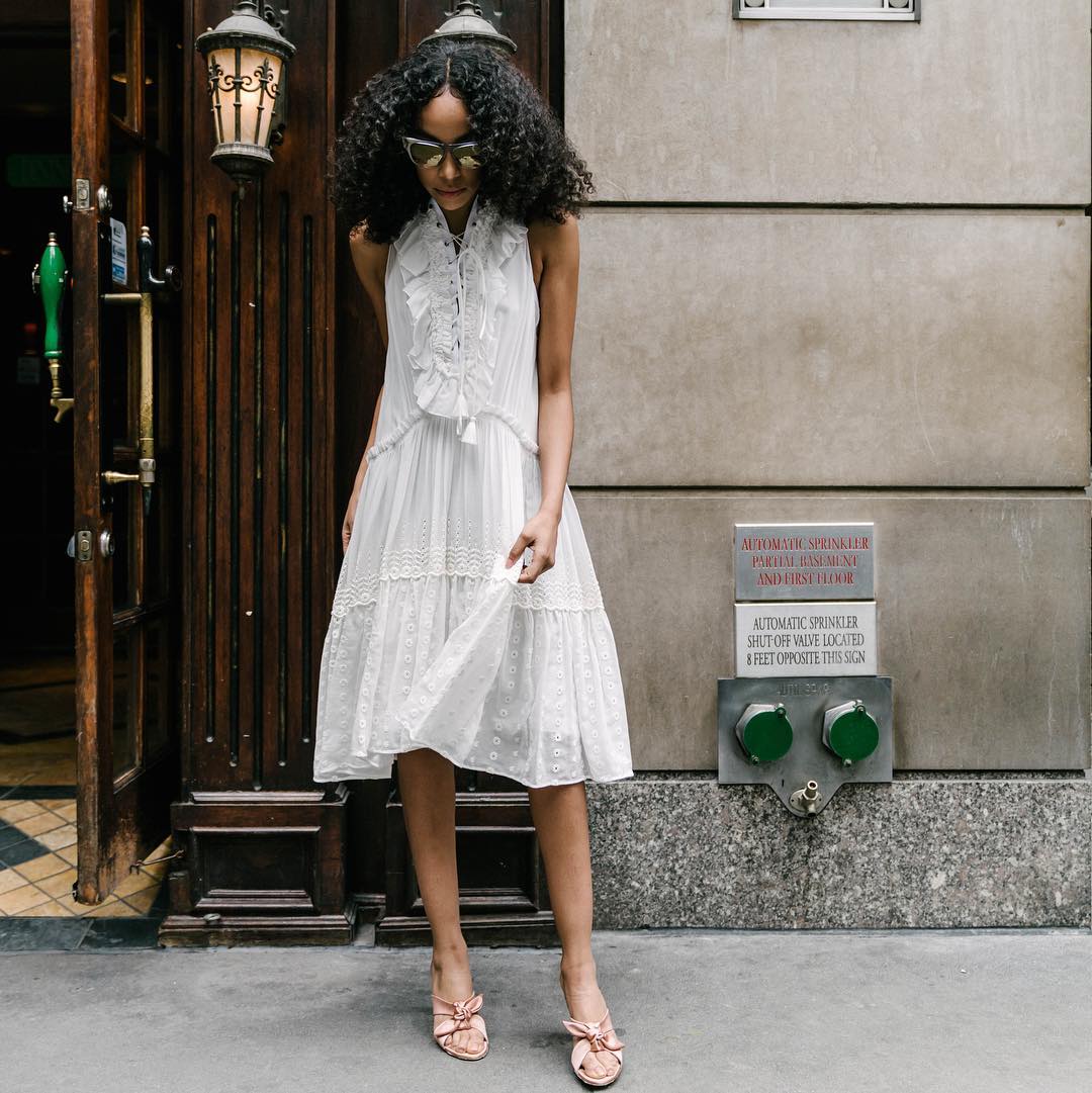 BarneysWH's tweet image. Sunny days ahead. Shop sunglasses and this Chloe dress by clicking the link: bit.ly/294Uw0h