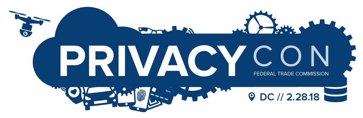 M_Ohlhausen's tweet photo. Calls for presentations for @FTC PrivacyCon 2018 on 2/28/18! Submissions  must be made by 11/17/17. https://t.co/VOKovSJdMD #privacy https://t.co/5q1AgFeJXN