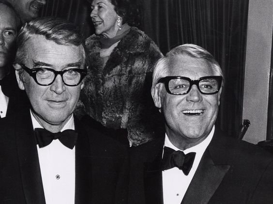 distractedfilm's tweet photo. CINEMA SPECTACLES:

James Stewart and Cary Grant. https://t.co/jutafbW1ll