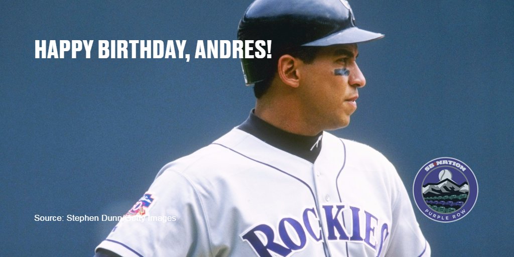Happy 56th birthday to former 1B Andres Galarraga! 