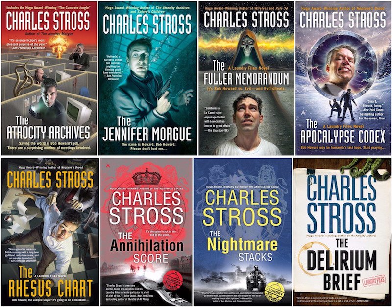tordotcom's tweet photo. Here's your chance to win a set of all eight Laundry Files books before THE DELIRIUM BRIEF is out next month! https://t.co/rkGyHQotsG https://t.co/Ggryv45orH