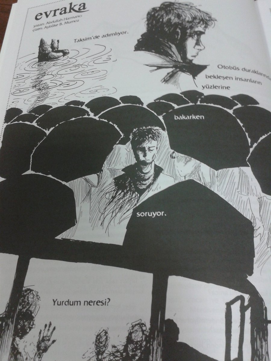 DergisiSeher's tweet photo. Abdullah Harmancı yazdı, Aybüke Büşra Mumcu çizdi: Evraka. Seher'20 https://t.co/sXkuT0igPr