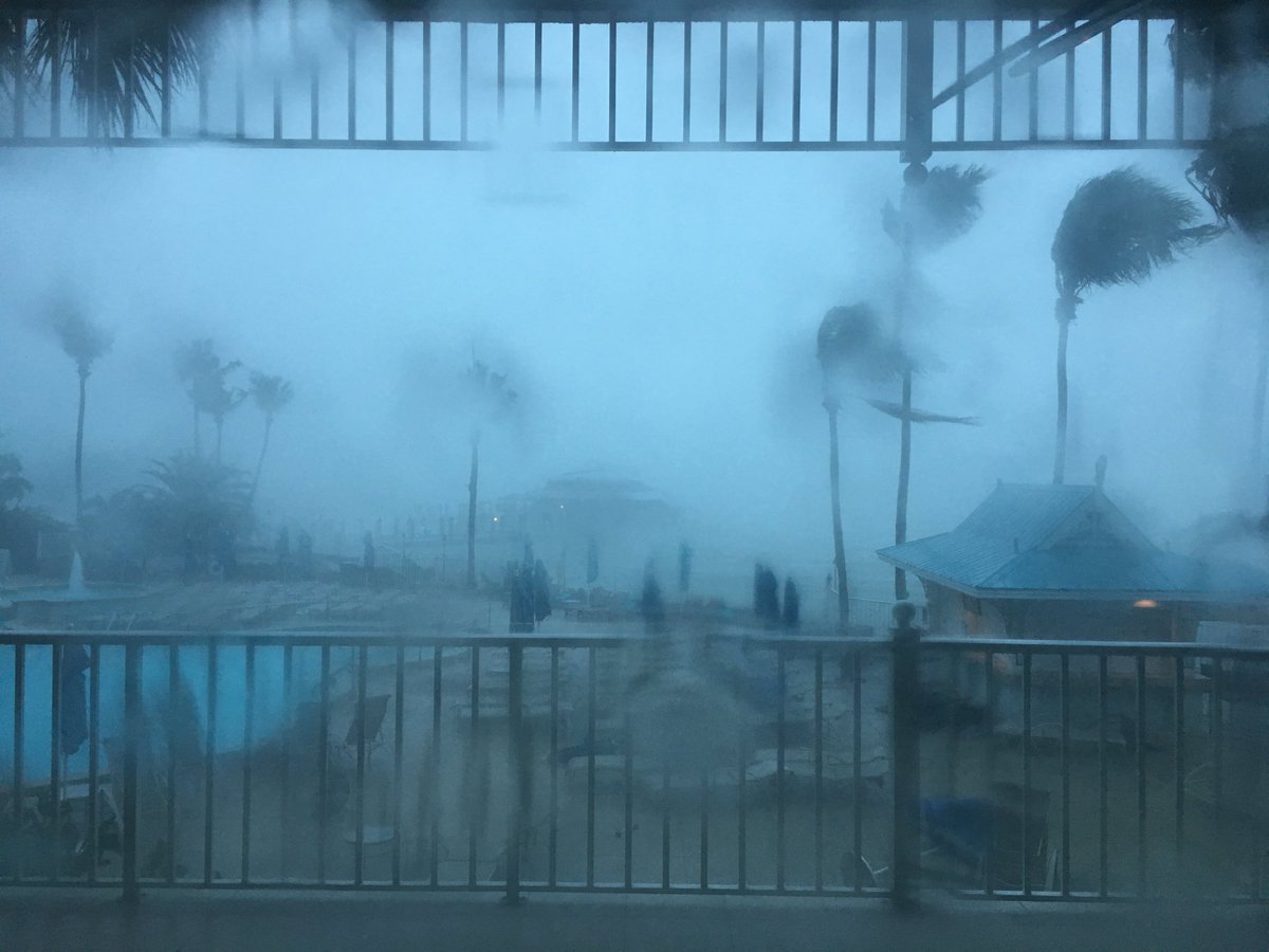 Scerevisiae's tweet photo. And #ASBC2017 goes out with a bang (and a rumble) from a massive storm. Same view from Sunday for context! https://t.co/AzIxQ6knHt