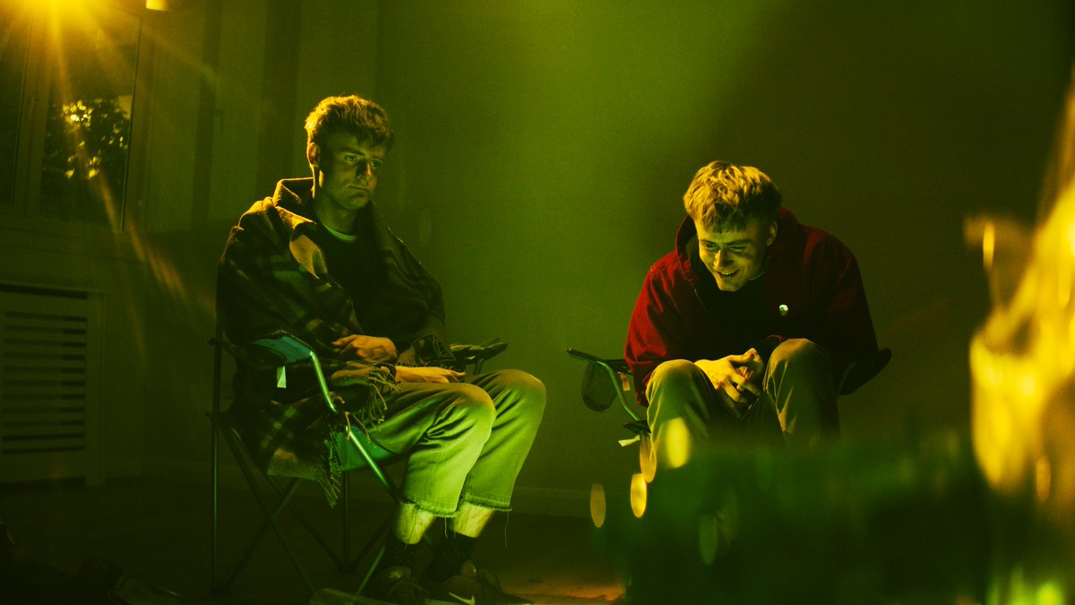 bertieglbrt's tweet image. the bits where there are two of me came about simply because @ciaranobrien had a new lens he wanted to experiment with. and so, THIS x