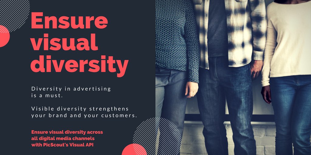 PicScout's tweet photo. diversity in advertising is a must. now more than ever. and #computervision #technology can help keep your company on top of it all. https://t.co/PVBPKxaPDp