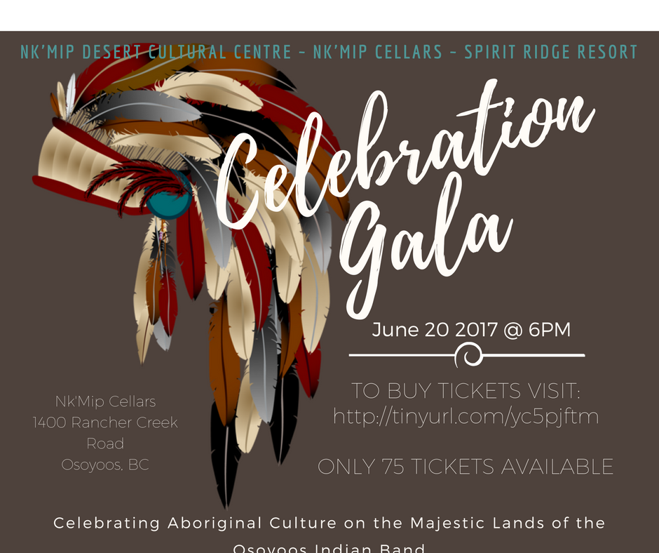 NkmipDesert's tweet photo. @AboriginalBC @nkmipcellars Check this celebration gala event. #aboriginalday
#Tourism https://t.co/lMV2nNi7Vb