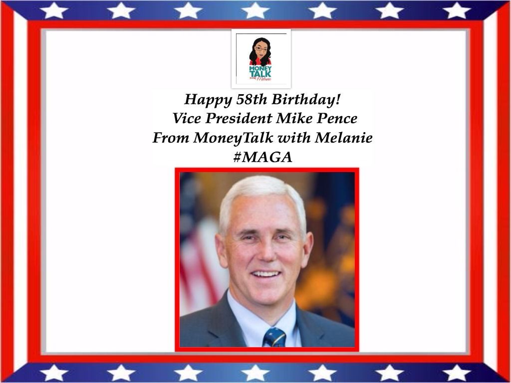   Happy Birthday Vice President Pence! 