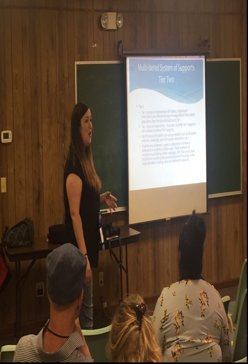 SuperB_Lowe's tweet photo. Lainee Hudson is representing Crawford County at the 2017 IDEAS conference with her presentation on FBA from the bottom up.  #cc1eagle https://t.co/9LRl73pwwm