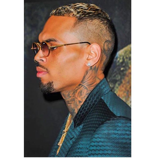 Chris Brown Inks Air Jordan 3 Sneaker On His Face | HipHopDX