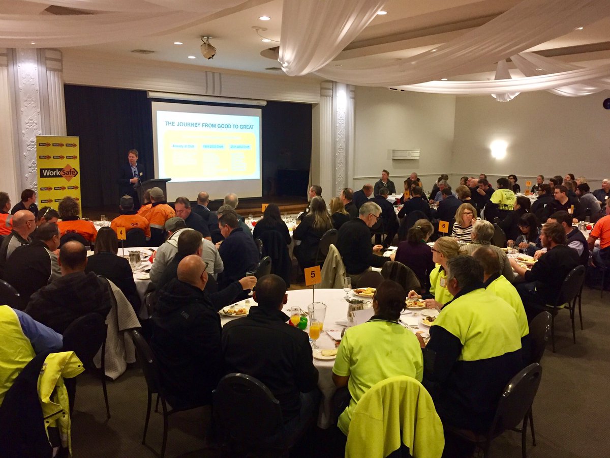 Another sold out <a href="/WorkSafe_Vic/">WorkSafe Victoria</a> Breakfast Series event with <a href="/CameronLing/">Cameron Ling</a>. Incredible turnout this morning in Mildura! #worksafety