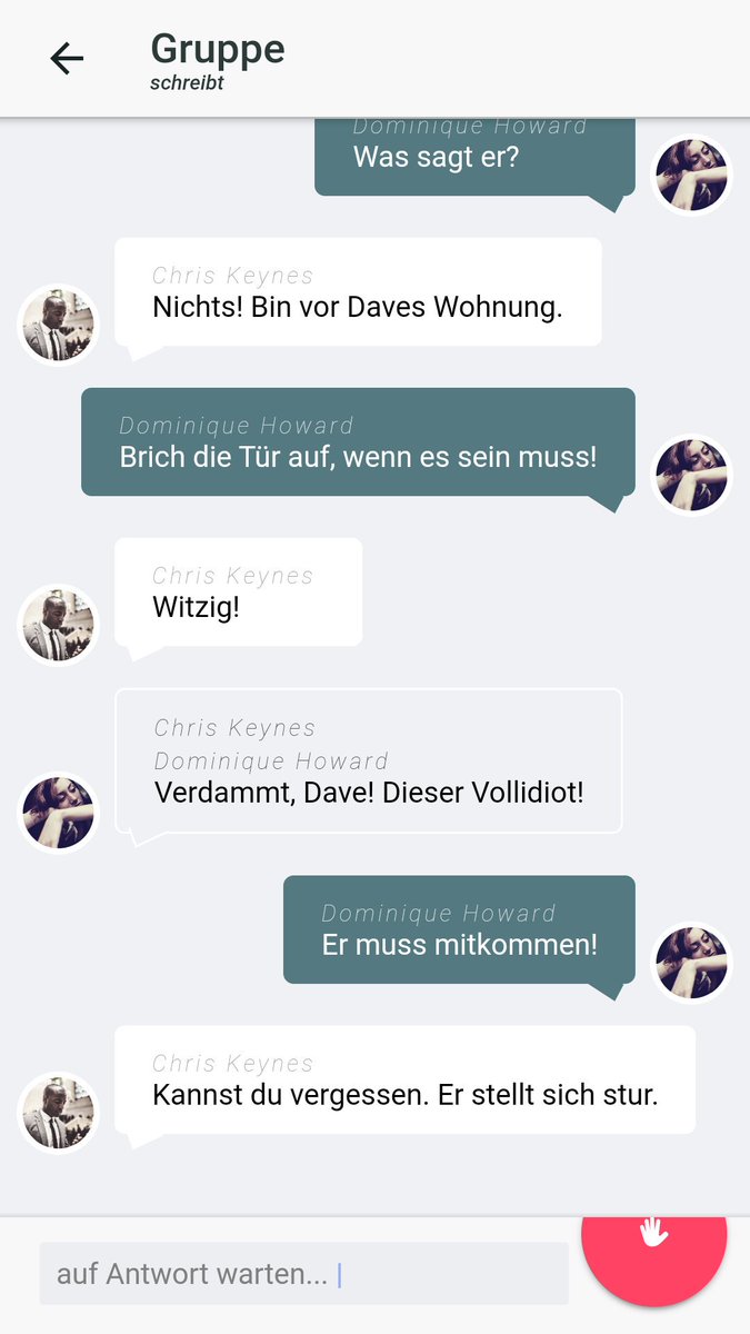 exxopro's tweet photo. @TheParallaxApp @hri_tina Mit den Namen scheint es noch mehr Bugs zu geben, es sei denn Chris und Dominique beherrschen die hohe Kunst des Synchronschreibens 😏 https://t.co/QFtLzcLnD7