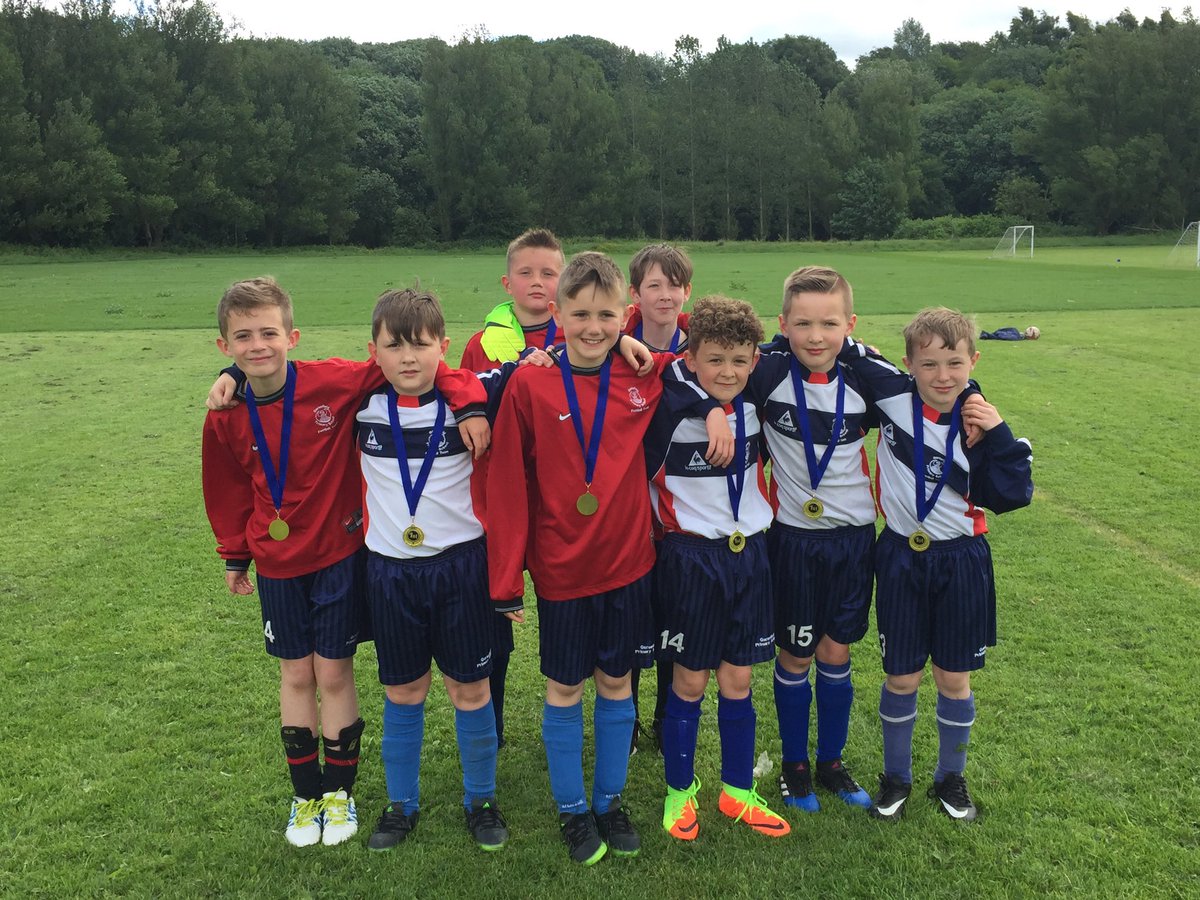 Well Done to our winning schools from the Yr 4/5 Football who are going through to the GM Finals St Michaels &amp; <a href="/Gorsefield/">Gorsefield Primary School</a> #teambury