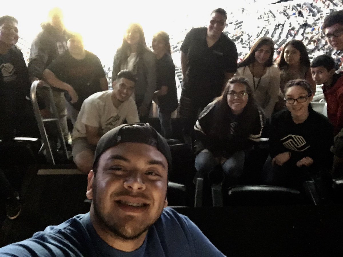 Enjoying the suite life thanks to a kind donor! #WNBA #staplesCenter #LASparks #Basketball