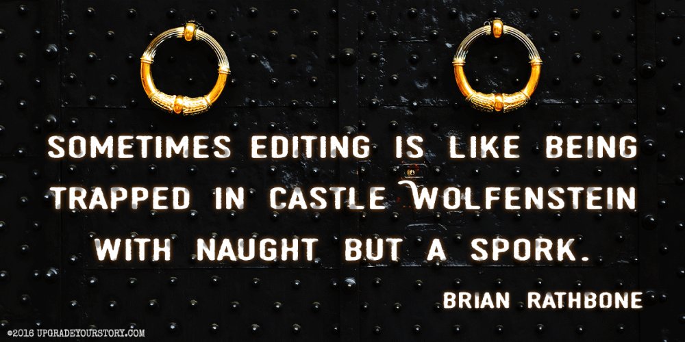 allybishopandco's tweet photo. And sporks are never the tools they claim to be, are they? #amwriting #writerslife #writebetterbooks @brianrathbone https://t.co/Zrh83PIE5s