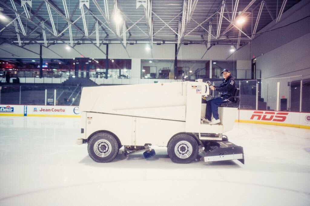 Image result for NHL ZAMBONI canadiens