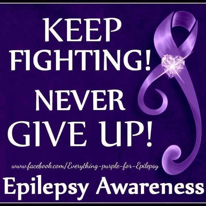 chases_ride's tweet photo. A little #WednesdayWisdom 😃💜💡#NeverGiveUp #epilepsy #Warriors https://t.co/NUVxJzQYoe