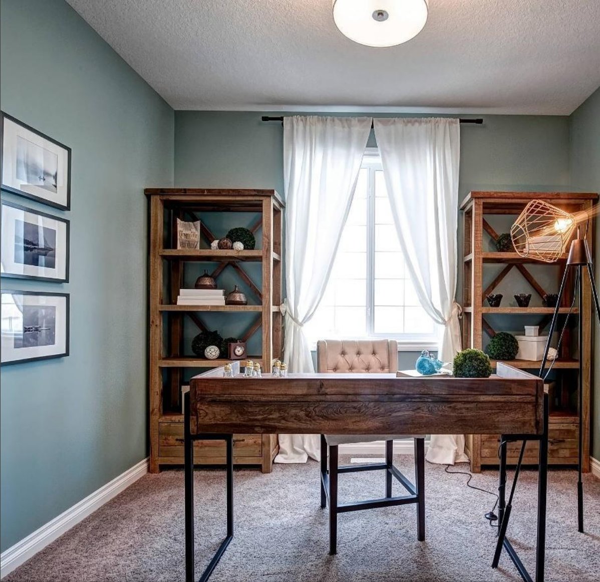 designgroupyyc's tweet photo. A gorgeous, calming study from @kevingraydesign - working from home has never looked so good! #yycinteriors #yycdesigners https://t.co/woDHgLvlCB