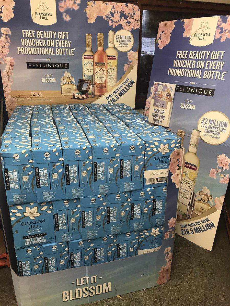 🌸🌸Let your sales blossom! 🌸🌸<a href="/TreasuryWine/">TreasuryWineEstates</a> 

#blossomhill #beauty #giftvoucher #wine #promotion