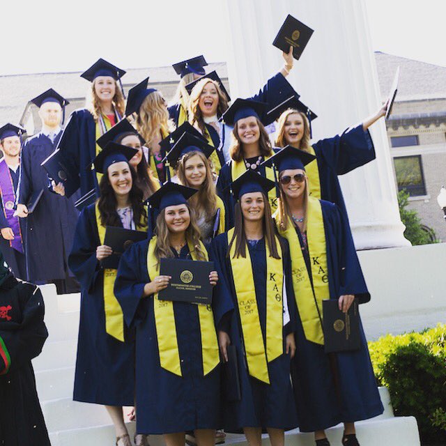WestMOTheta's tweet photo. Hoping our graduated seniors are having a fantastic summer! 💛⭐️ #thetasummer #itsnotfouryearsitsforlife https://t.co/7A9Dq41U0U