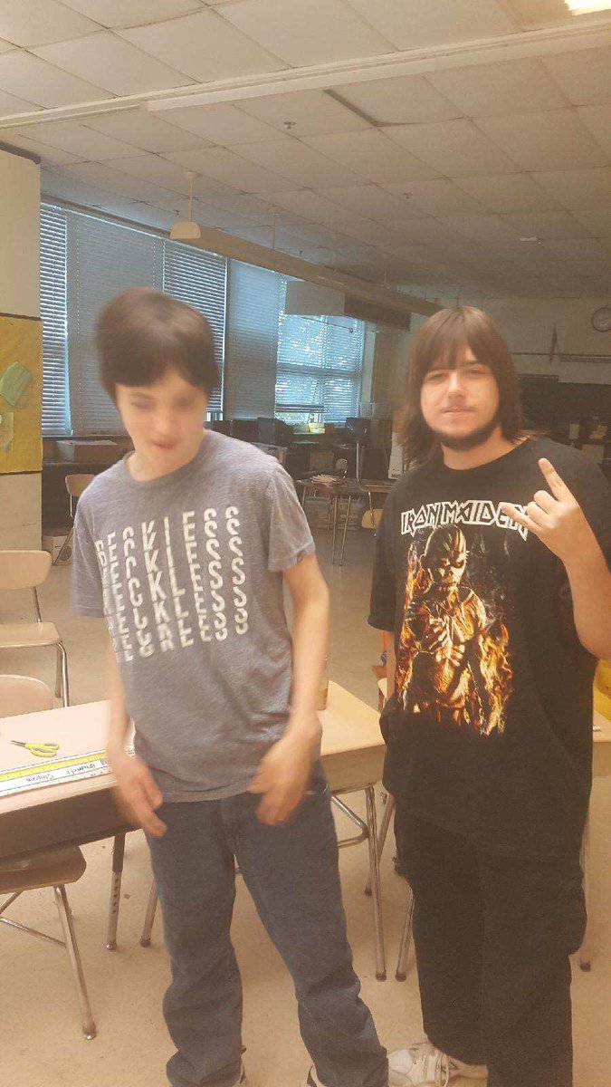 bwatson3SRMS's tweet photo. Last day of school for our 8th graders before graduation tonight, gonna miss all the times they've made me laugh. Loved working with them! https://t.co/oDbpzwnshc