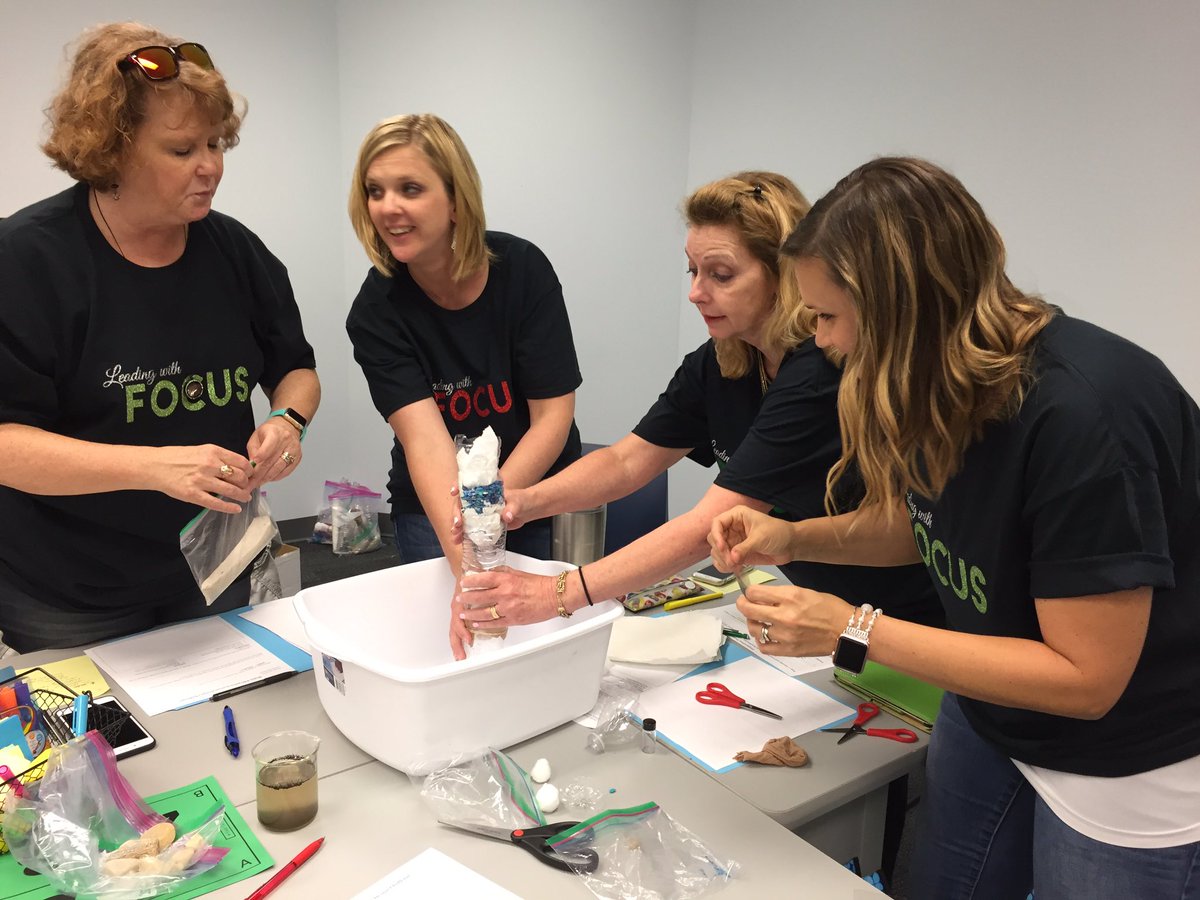 Student Services Team #ENGAGED in Science <a href="/BayDistSchools/">Bay District Schools</a> Summit! #EXPLORE @BDS_Science