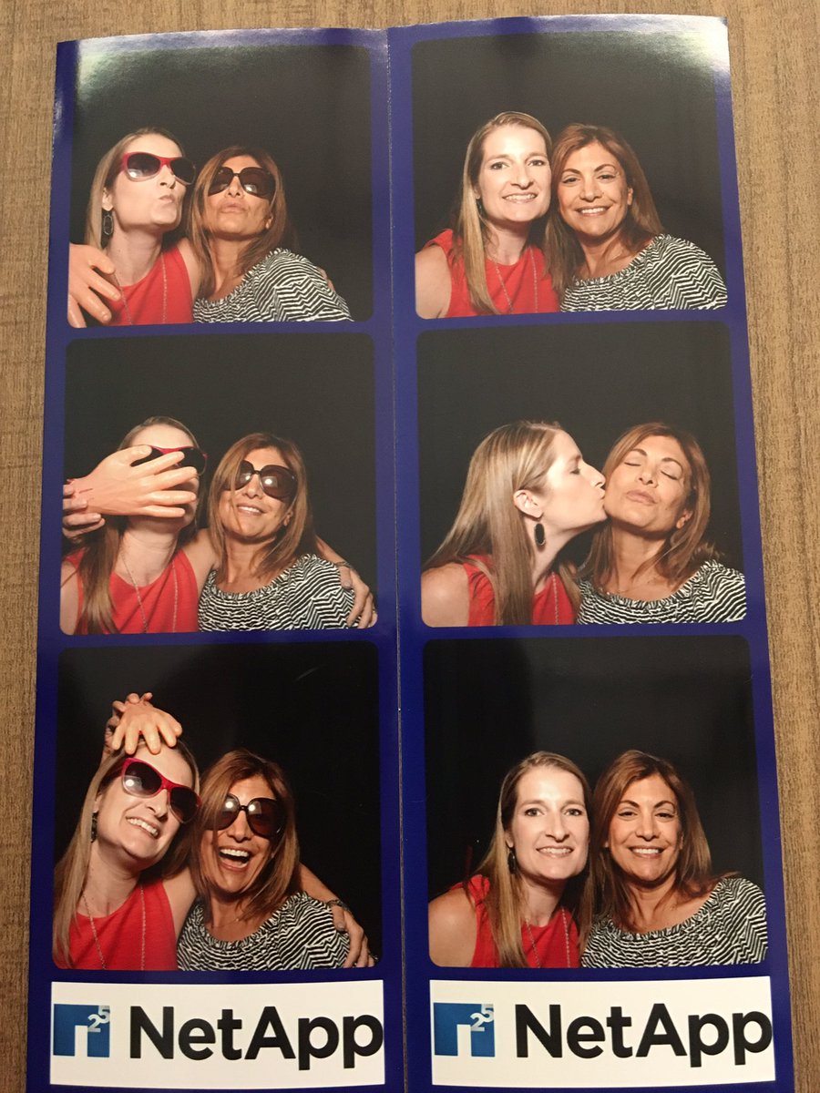 SolidFireSteph's tweet image. Celebrating NetApp's 25th with my fav partner in crime @ControlFreak_LT . #DataDriven #happyanniversary
