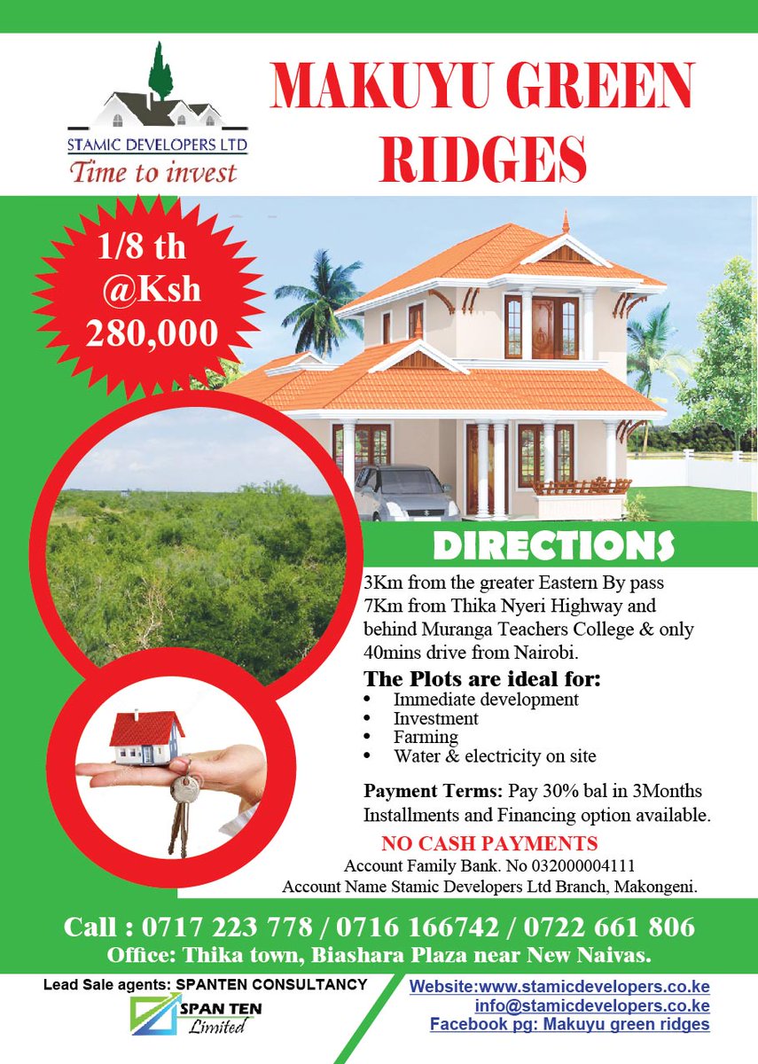 Digitalmarkete4's tweet photo. Welcome to our site visit this Saturday. Whatsapp 0716166742 #JKLive #UhuruInNyamira https://t.co/DPJl1xSR2w