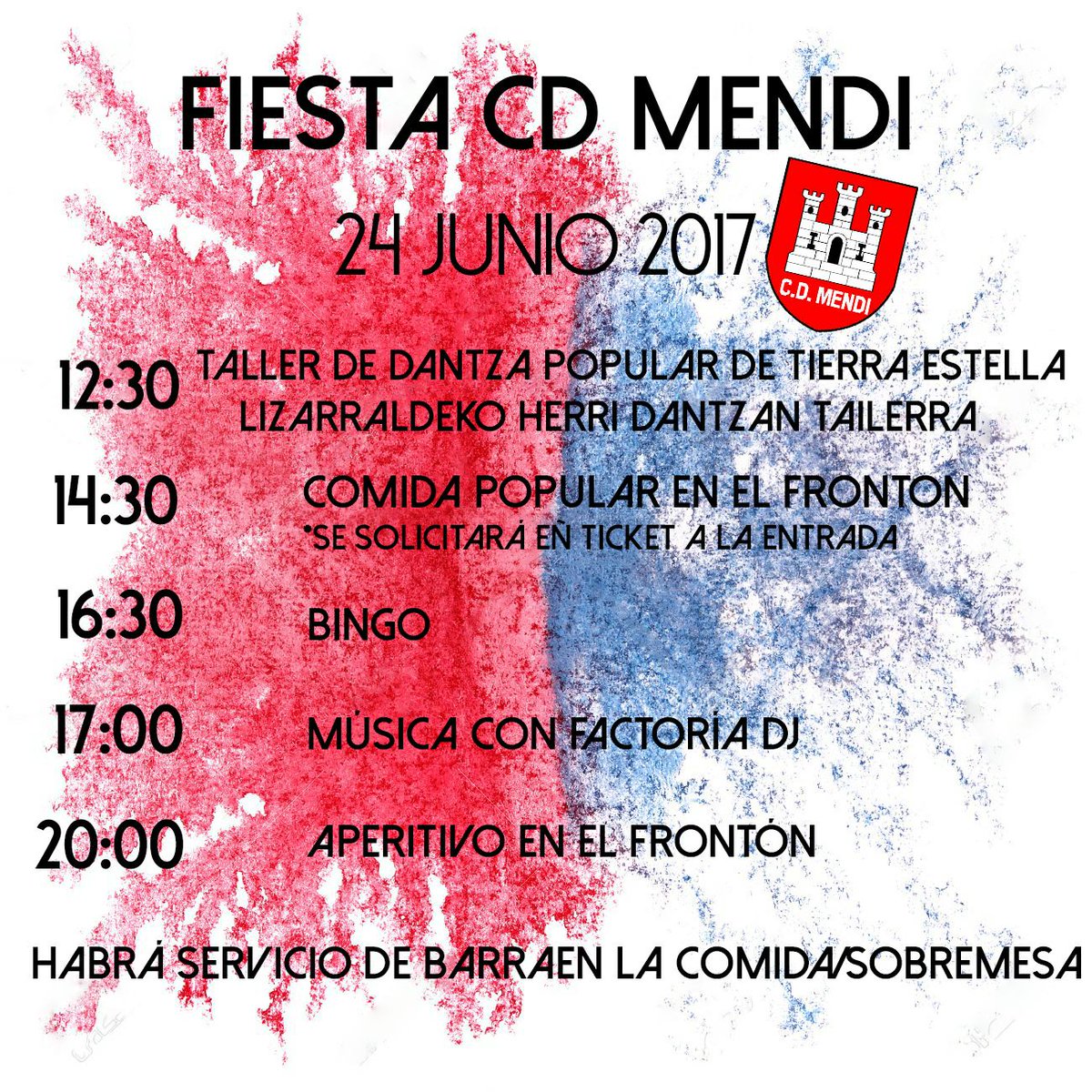 cdmendi's tweet photo. El 24 de junio será el día del Mendi, el que quiera se puede apuntar en cualquier caja hasta el 22. https://t.co/fjfGNNU3dm
