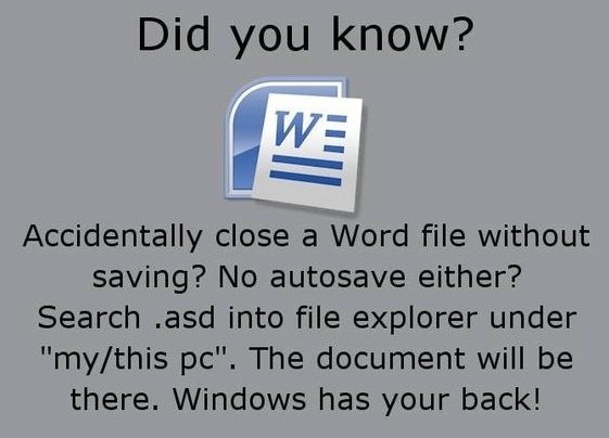 CallTechTutors's tweet image. This is worth sharing! #TechTip #Technology #TechTutors #MicrosoftWord