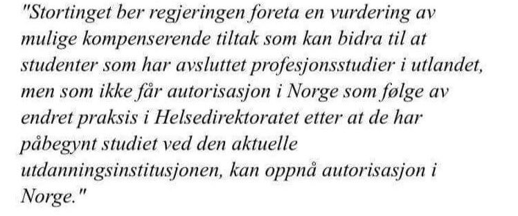 IngerLiseB's tweet photo. Enstemmig vedtatt på @Stortinget i kveld 🍀 #ELTEsaken #psykologi   https://t.co/FMfNSIKXG8 https://t.co/tKN4SBxwfy