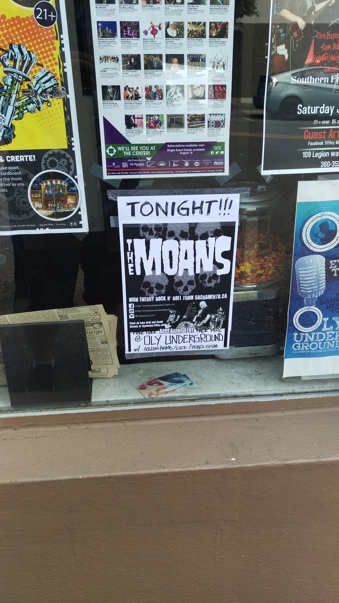 theMOANS's tweet photo. Tonight at #olyunderground https://t.co/ep5loHTrdF