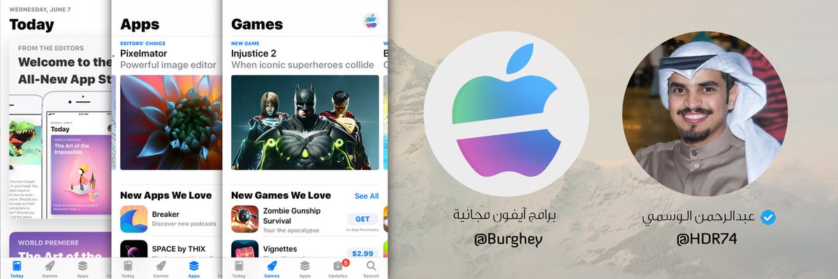 حساباتي في تويتر 👋🏻

• <a href="/HDR74/">عبدالرحمن الوسمي</a>  للدعم التقني وطرح المواقع والشروحات

• @Burghey لطرح برامج الآيفون المجانية

دعمكم يهمني ❤️