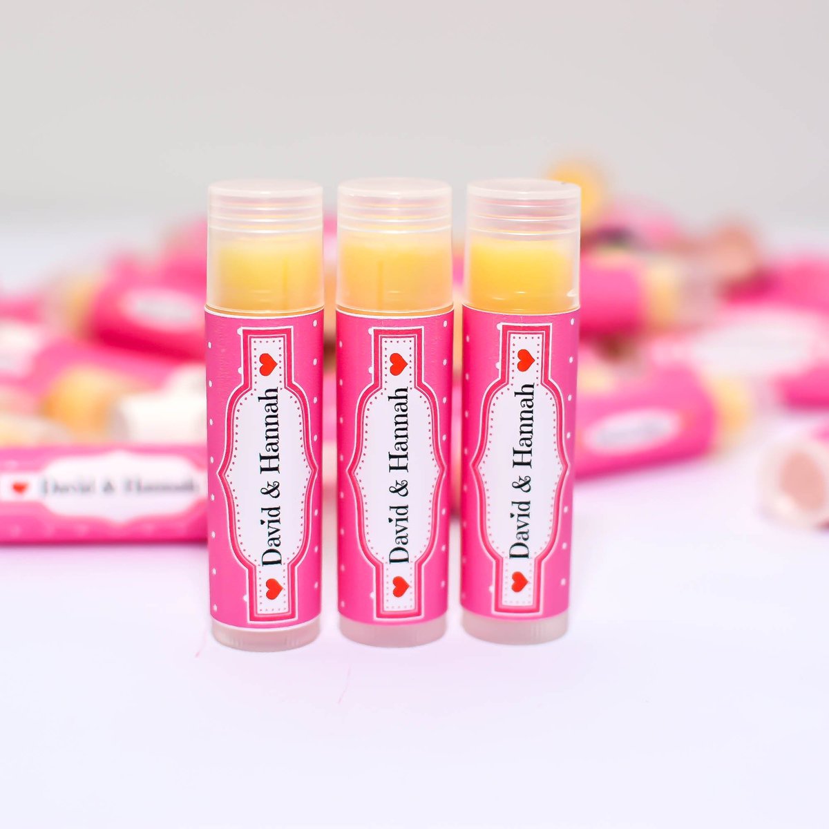 partyfayre's tweet photo. Affordabe wedding favours. design and add text #personalisedlipbalms #weddingfavours #weddinghour https://t.co/zPelGGKj0b https://t.co/bqbNOXrLGz