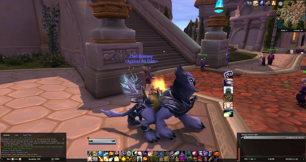 brittany1b's tweet image. Check out my screenshot from World of #Warcraft! Got my #Classmount