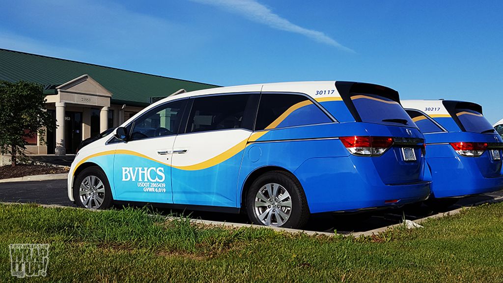 WrapItUpLLC's tweet photo. Twins! Hey Check out this pair of van wraps for Blue Valley Hospital . These will look amazing next to their buses and vans. https://t.co/mon0ESjYCD