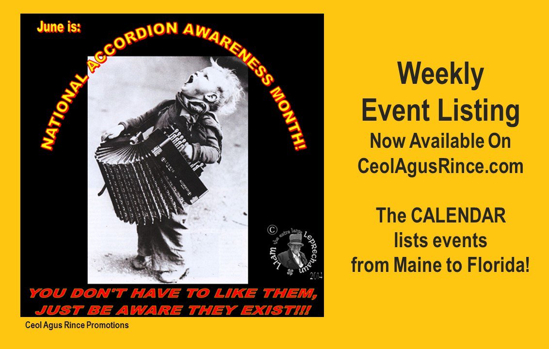 CeolRince's tweet photo. #Irishmusic #Irishdance #song #ceol #rince #amhran Maine to Florida https://t.co/RkXv5qPTia We❤️☘️🎶 https://t.co/RAm0XDG4u8