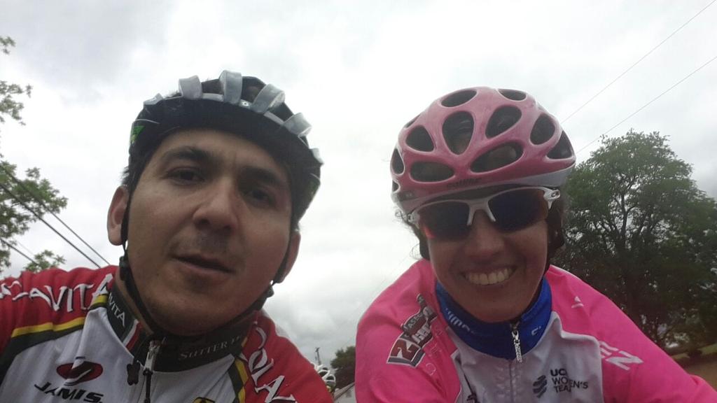 Dia de recuentro con exelentes ciclistas y personas por los EEUU. <a href="/ElLadiesPower/">Weber La Segunda Ladies Power</a>